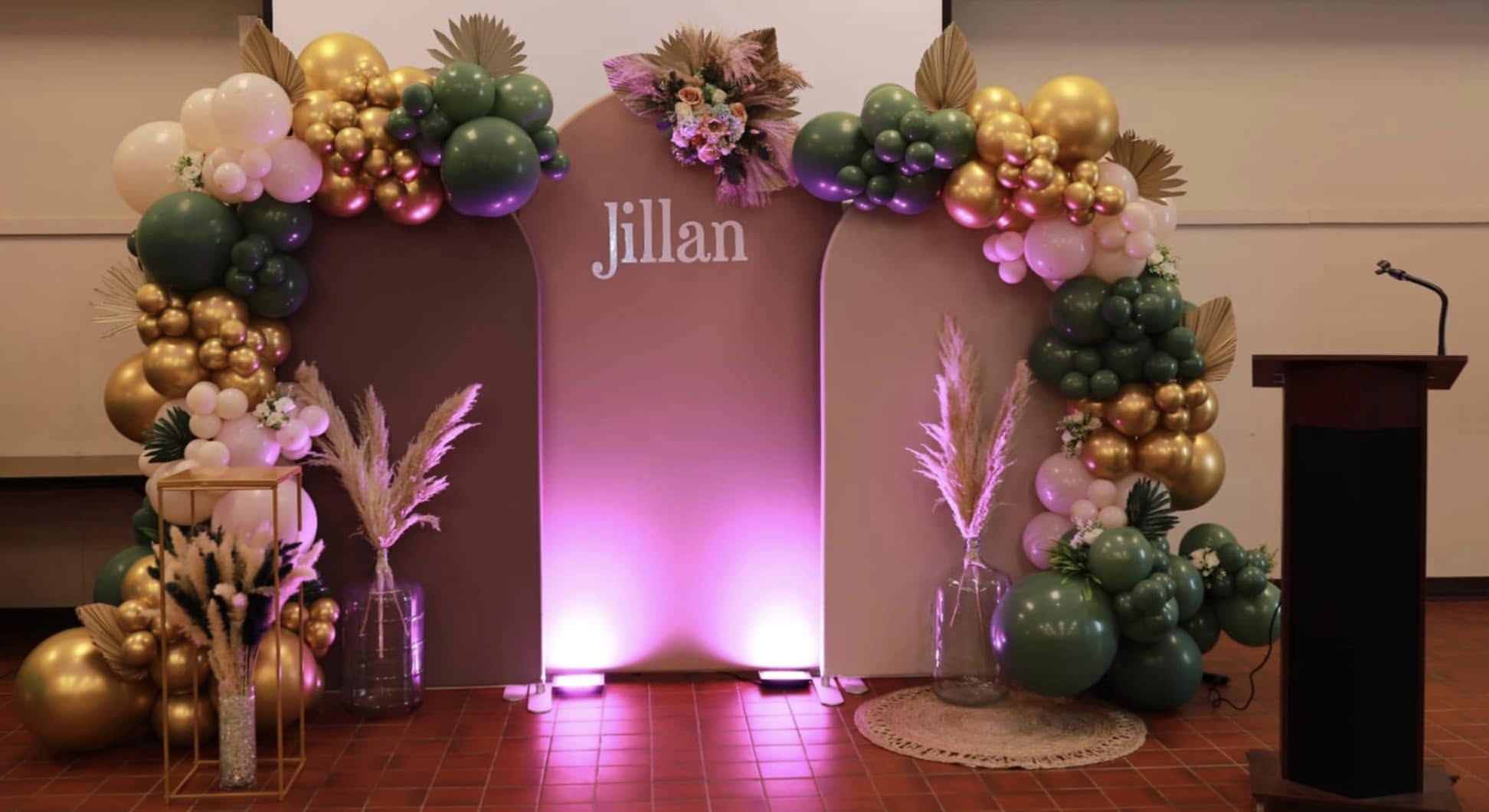 Custom letter cutout decorations